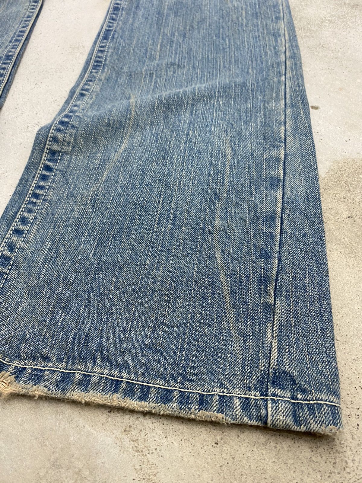 Hysteric Glamour Just Amorica Denim Style Mud Washed Light Jean Clawn Mark Size US 28 / EU 44 - 9 Thumbnail