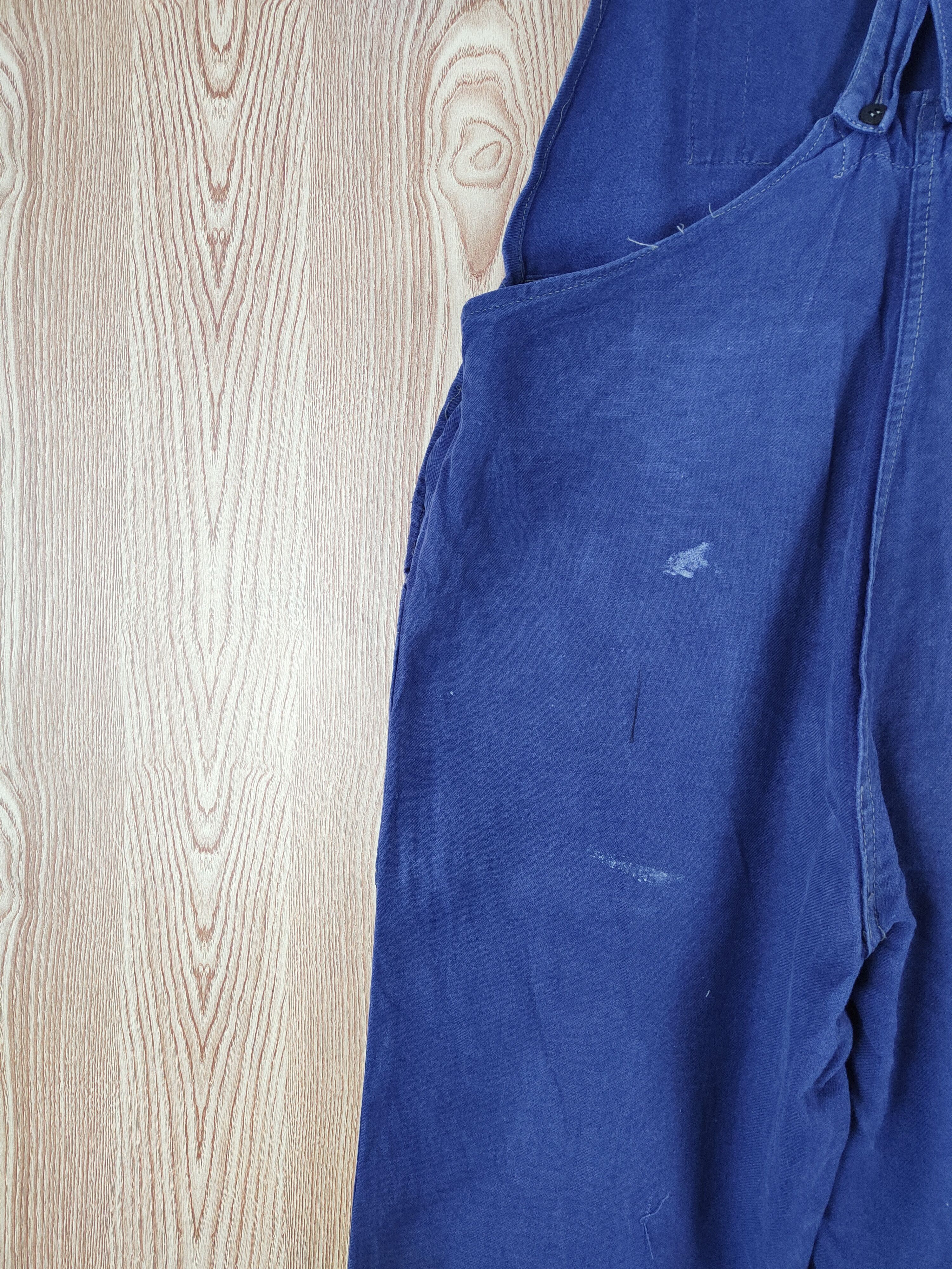 Japanese Brand Japanese Brand Blue Overalls Jumpsuits #S2734 Size US 36 / EU 52 - 15 Thumbnail