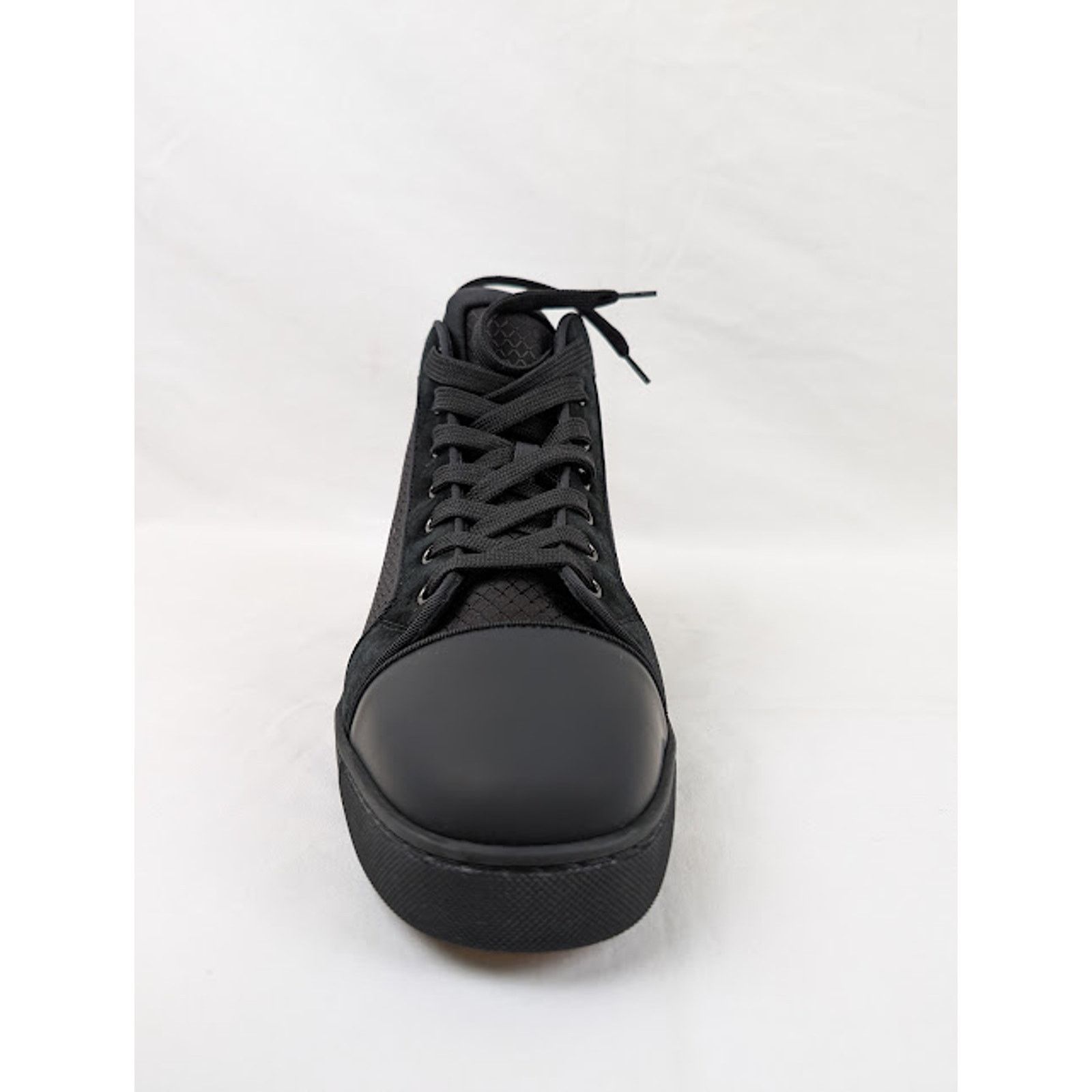 Christian Louboutin o1rshd1 Louis Orlato Flat Hi-Top Sneakers in Black Size US 13 / EU 46 - 5 Thumbnail