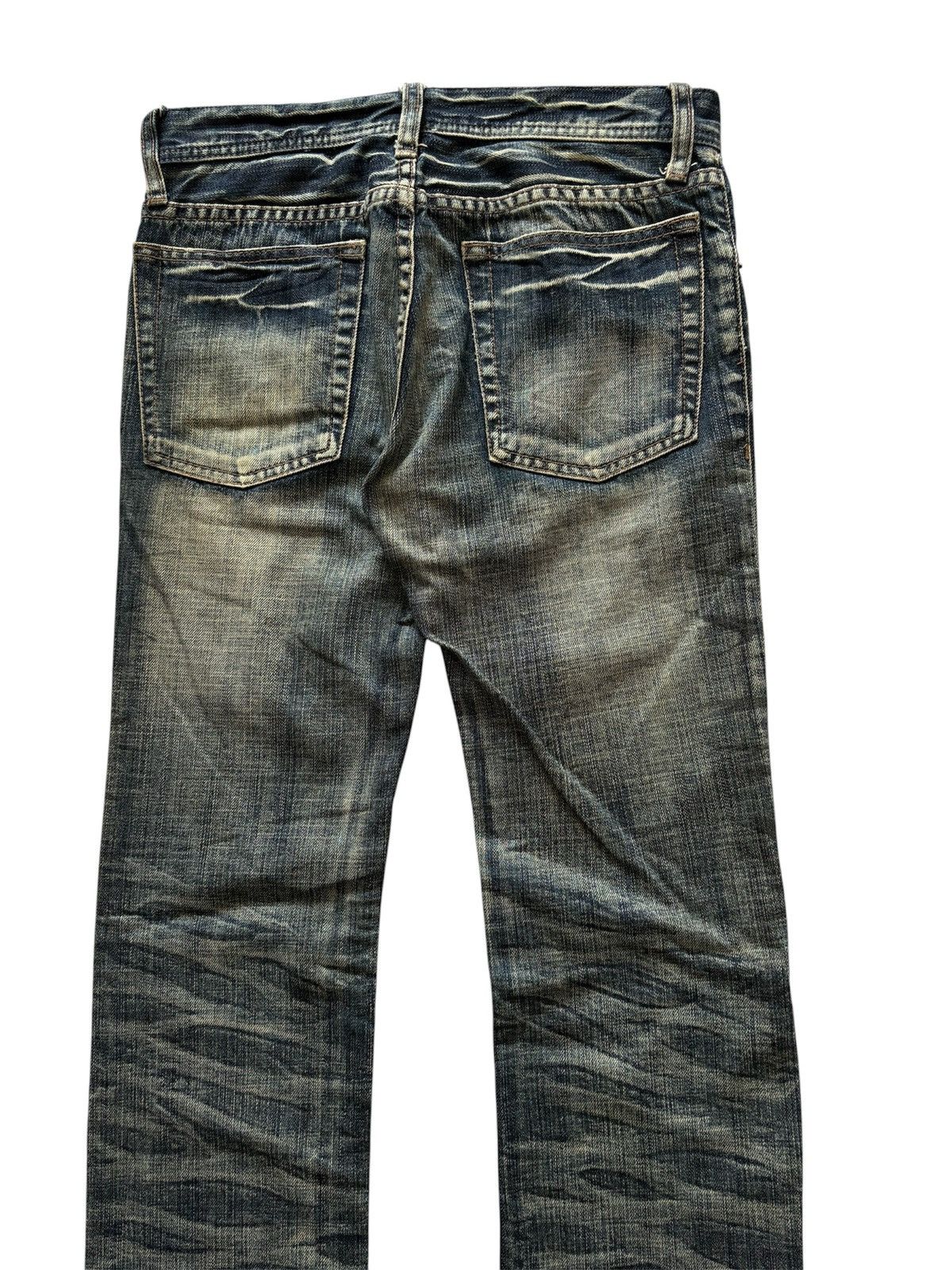If Six Was Nine EDGE DIFFERENCE SLIM FIT BLEACH JEANS Size US 29 - 5 Thumbnail