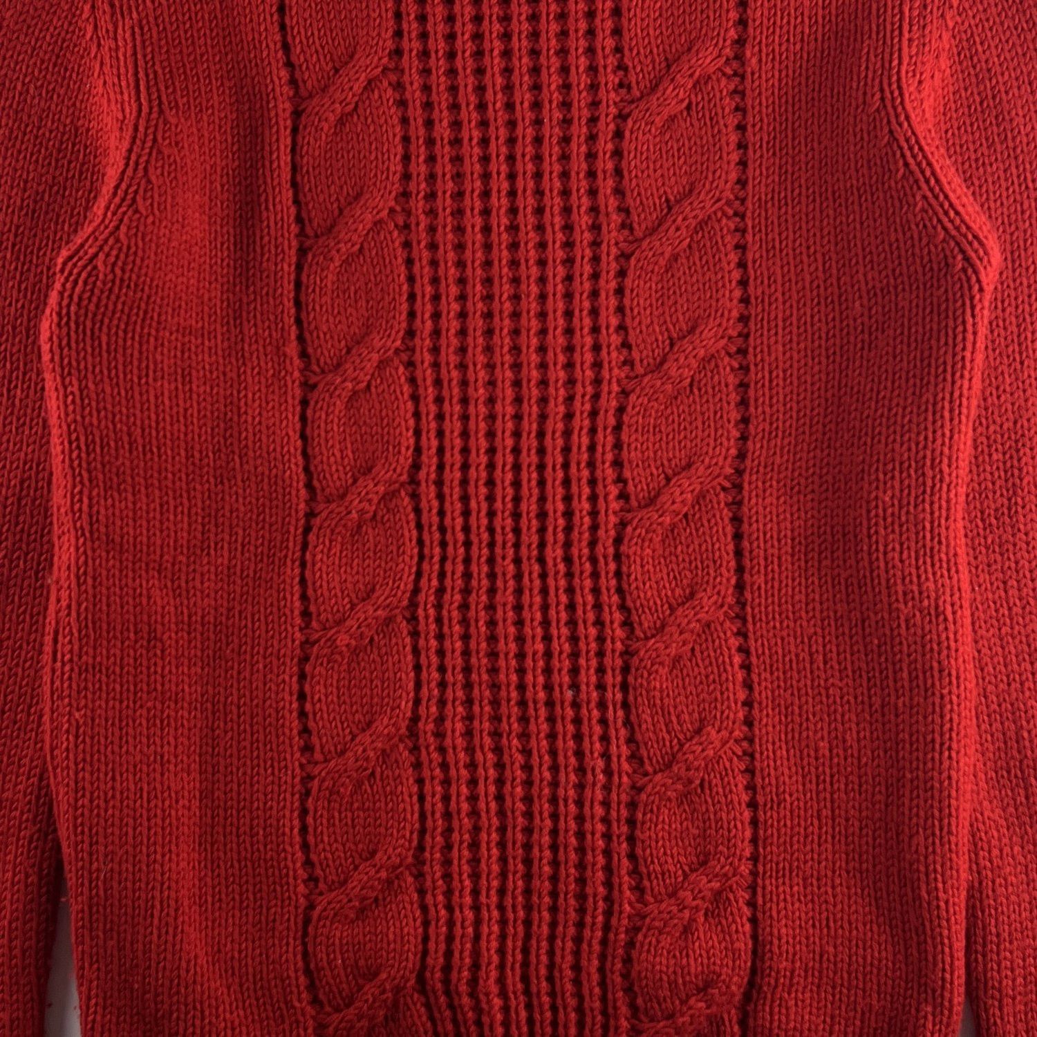Yohji Yamamoto Yohji Yamamoto FW01 Red Turtleneck Size US L / EU 52-54 / 3 - 3 Thumbnail