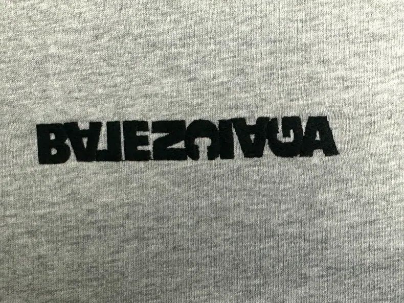 Balenciaga Balenciaga Solid Color Letter Logo Print Short Sleeve Size US L / EU 52-54 / 3 - 3 Thumbnail