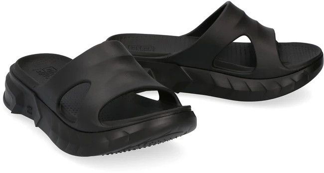Givenchy o1mle0524 Marshmellow Flat Sandals in Black Size US 8 / IT 38 - 3 Thumbnail