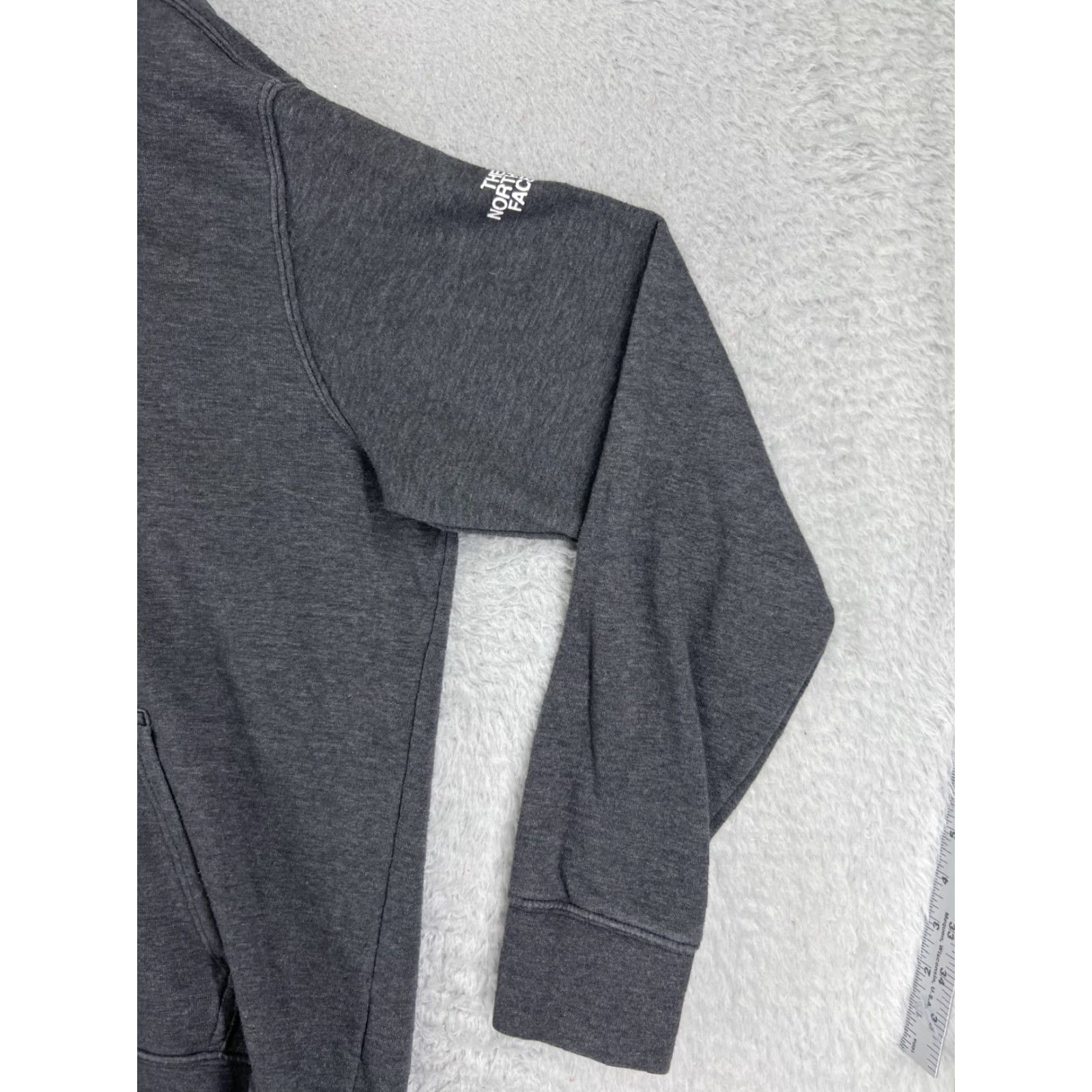 The North Face The North Face Hoodie Men Large Gray Pullover Pocket Polyester Hike Camp Size US L / EU 52-54 / 3 - 2 Thumbnail