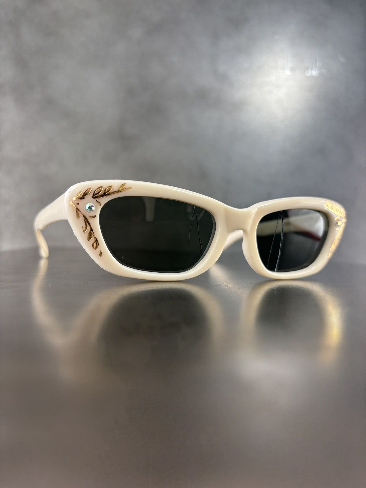 American Optical × Other × Vintage 1960s Samco Sunglasses True Vintage Rhinestone MCM Glass 50s Size ONE SIZE - 18 Thumbnail