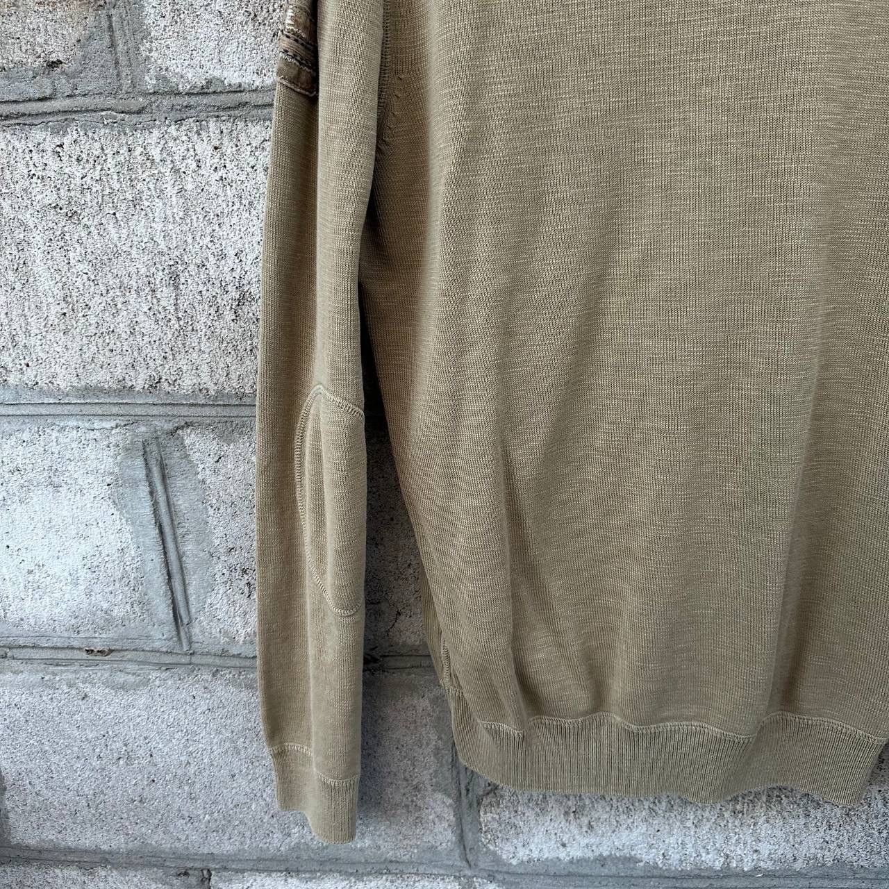 Napapijri Vintage Napapiriji V Neck Knit Sweater Old Money Y2K 00s Size US L / EU 52-54 / 3 - 8 Thumbnail