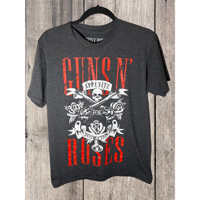 Guns N' Roses Shirt - Appetite for Destruction Logo - merchandise