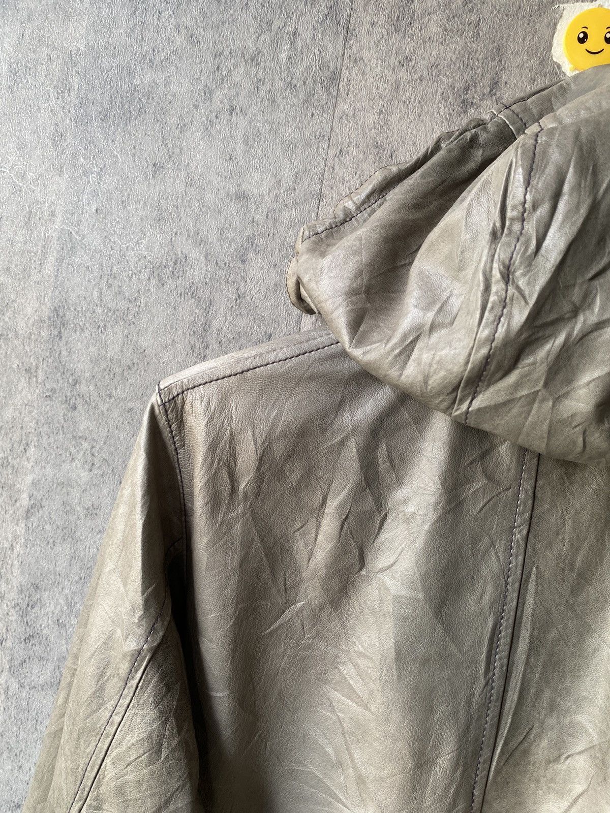 Journal Standard Journal Standard Sheep Skin Leather Patina Design Hoodie Size US M / EU 48-50 / 2 - 12 Thumbnail