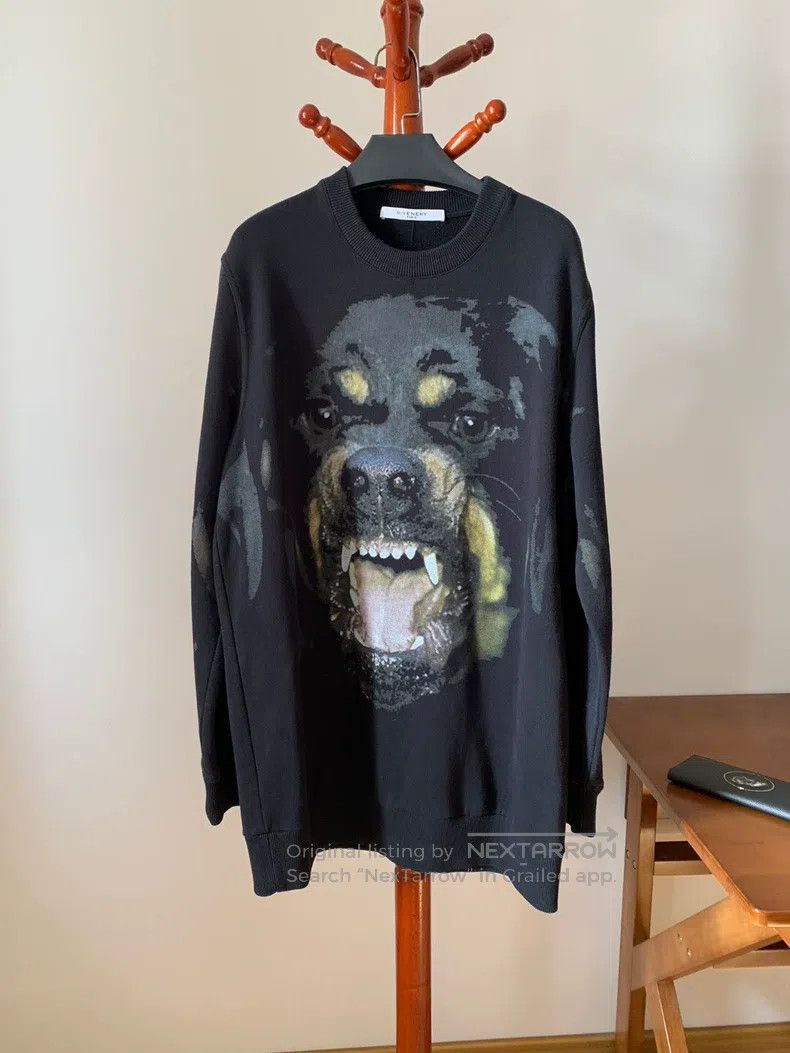 Givenchy Givenchy Dog Head Hoodie Size US S / EU 44-46 / 1 - 1 Thumbnail