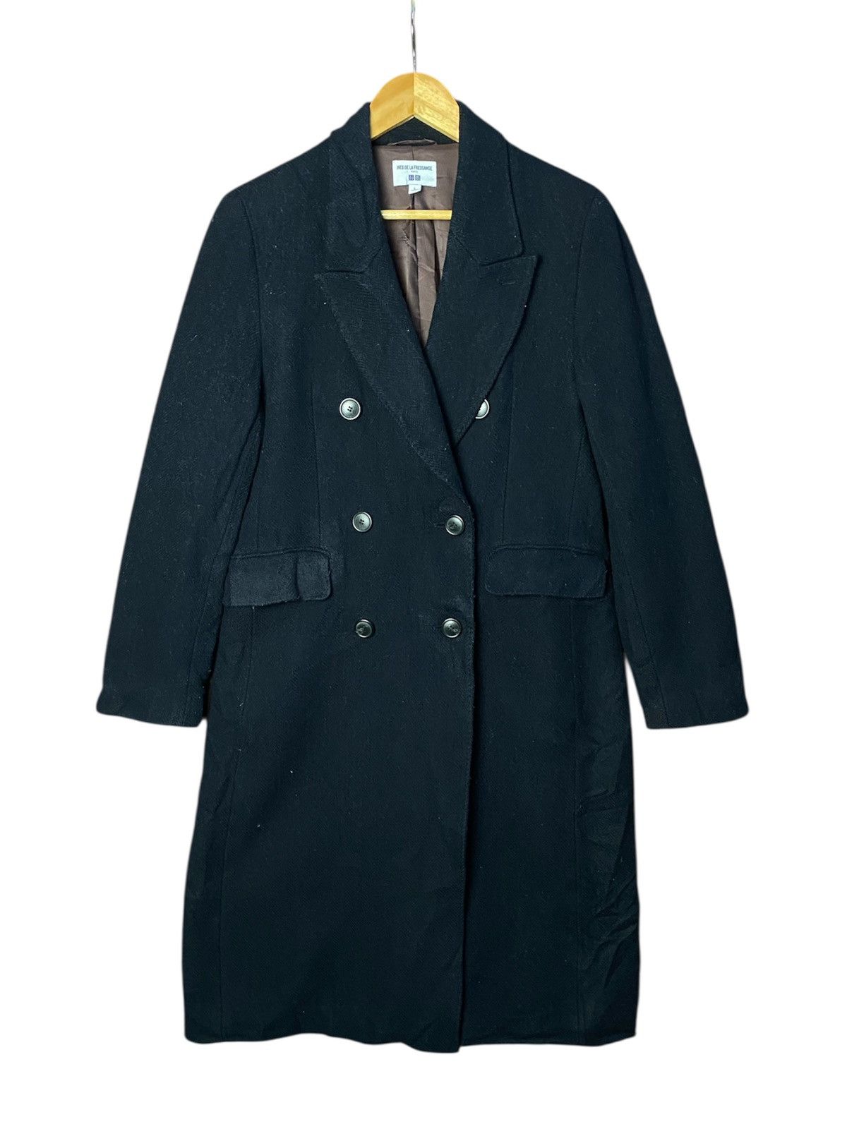 Uniqlo Ines De La Fressange Wool Long Jacket Size US L / EU 52-54 / 3 - 1 Thumbnail