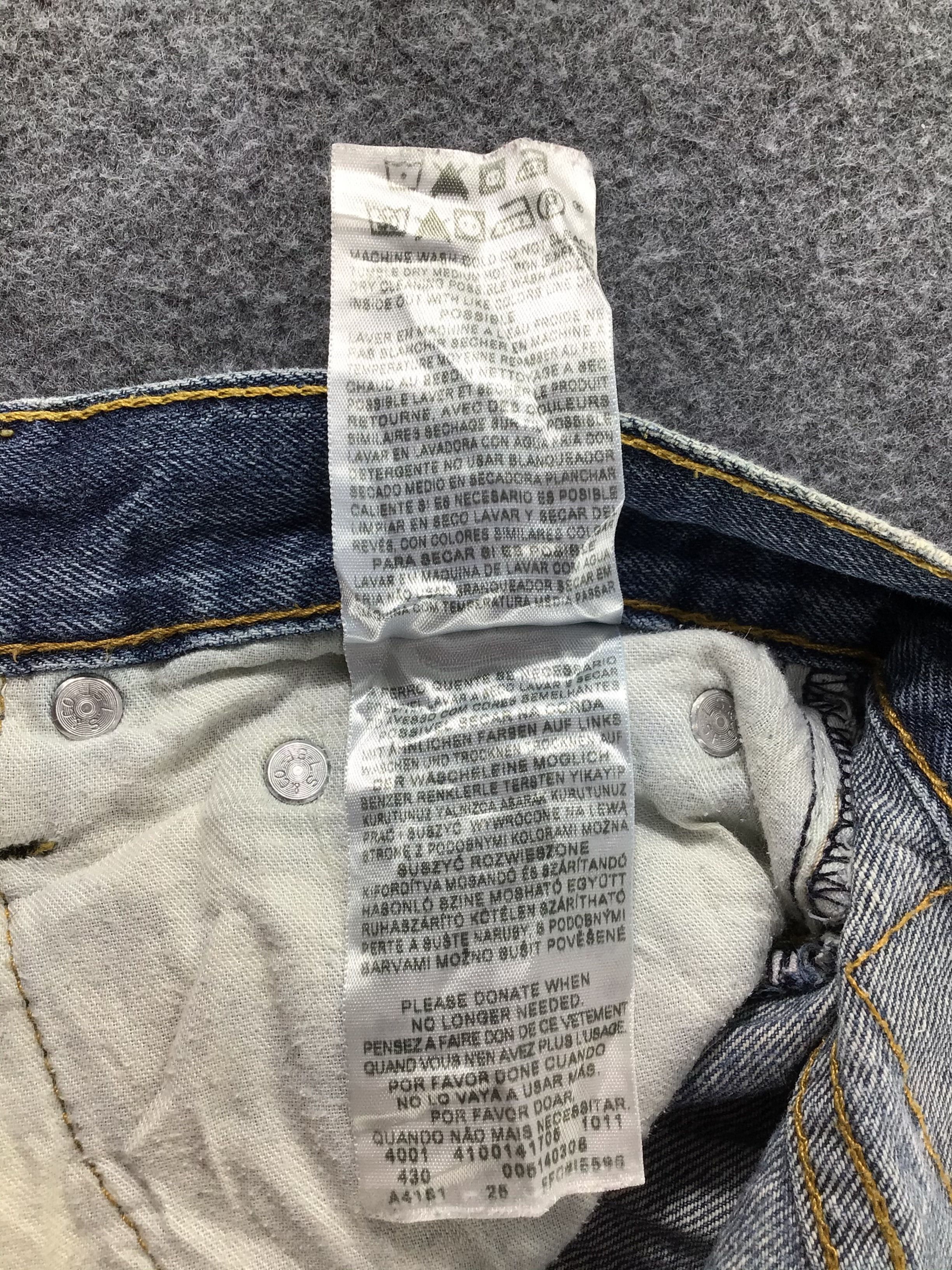 Levi's Distress Vintage Levis 514 Jeans Faded Blue Denim -J532 Size US 30 / EU 46 - 11 Thumbnail