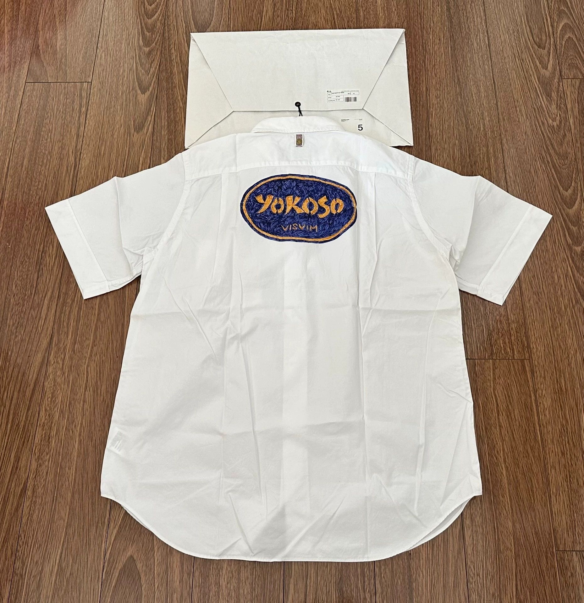Visvim VISVIM ELLAS SHIRT S/S YOKOSO HandPainted NWT 5 (S) Size US XXL / EU 58 / 5 - 2 Thumbnail