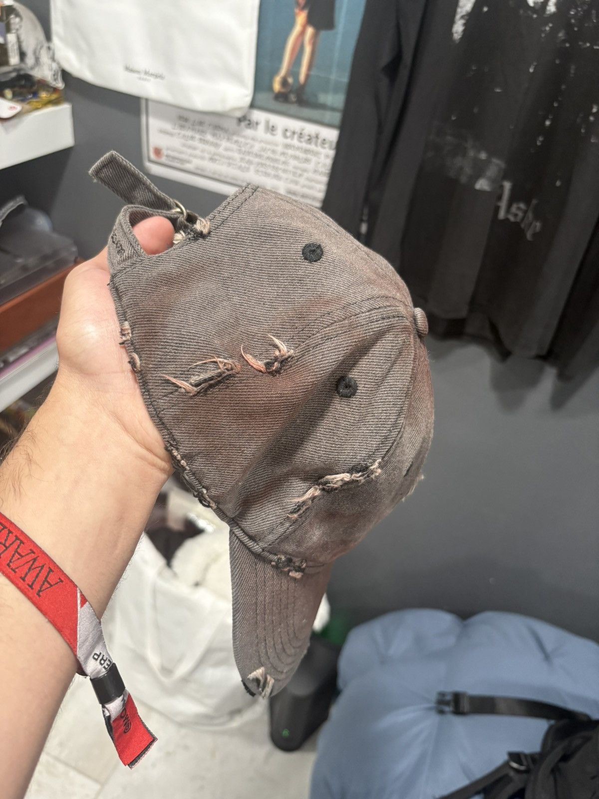 Vintage Vintage Thrashed Gas Station Hat Size ONE SIZE - 2 Thumbnail