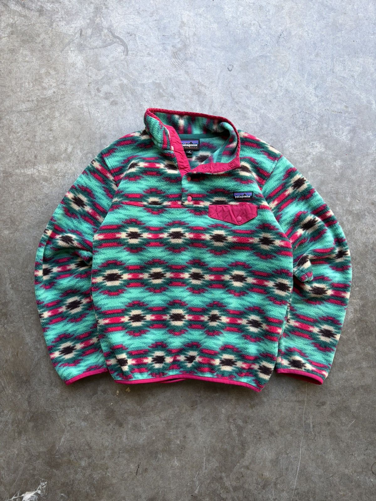 Patagonia Vintage 90’s/Y2K Patagonia Synchilla Fleece Sherpa Jacket Size S / US 4 / IT 40 - 1 Thumbnail