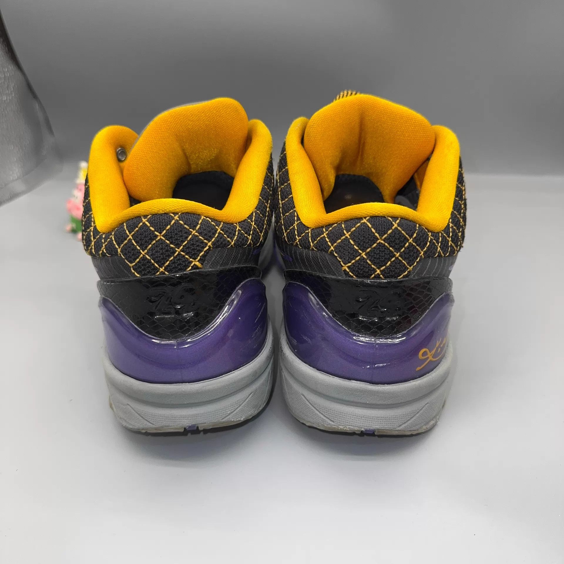 Nike Nike Kobe 4 'Carpe Diem' Black/Yellow 43 Size US 10 / EU 43 - 3 Thumbnail