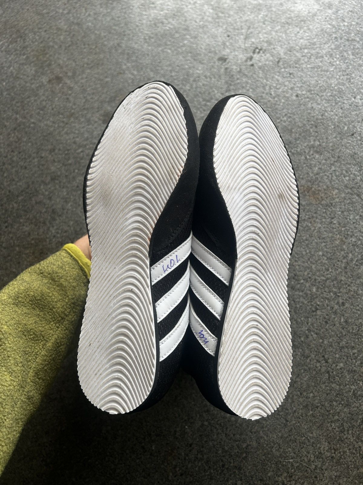 Adidas × Vintage Vintage Adidas High Top Sneakers Boxing Wrestling Size US 7 / IT 37 - 12 Thumbnail