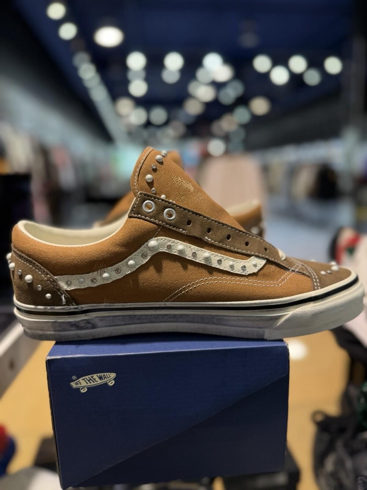Vans Size 11.5M - Vans LX Old Skool 36 Pearlized Vintage Cocoa Size US 11.5 / EU 44-45 - 4 Thumbnail