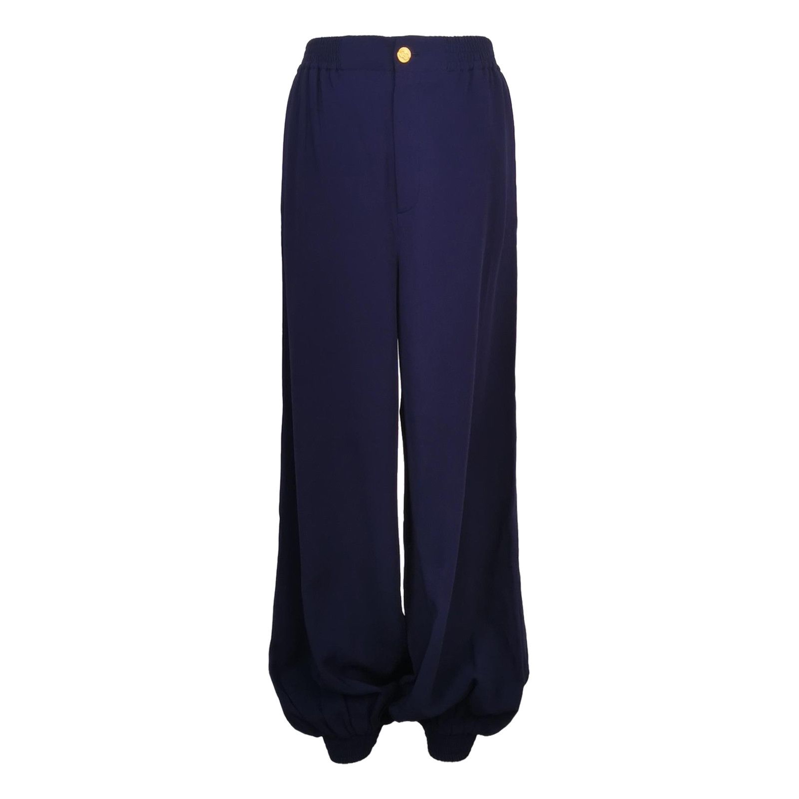 Gucci Gucci Solid Viscose Blend Pants Size 42 IT Size 28" / US 6 / IT 42 - 1 Thumbnail