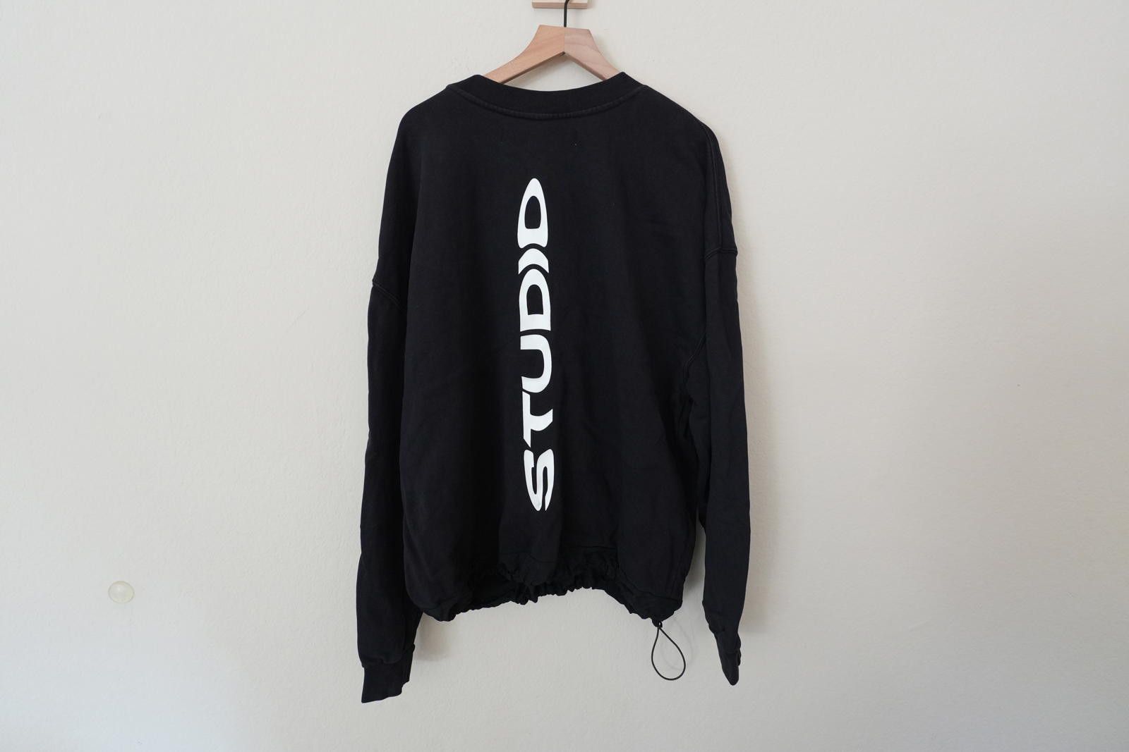 Supervsn Supervsn Hoodie Men's L Black Studio Pullover Rare Size US L / EU 52-54 / 3 - 5 Thumbnail