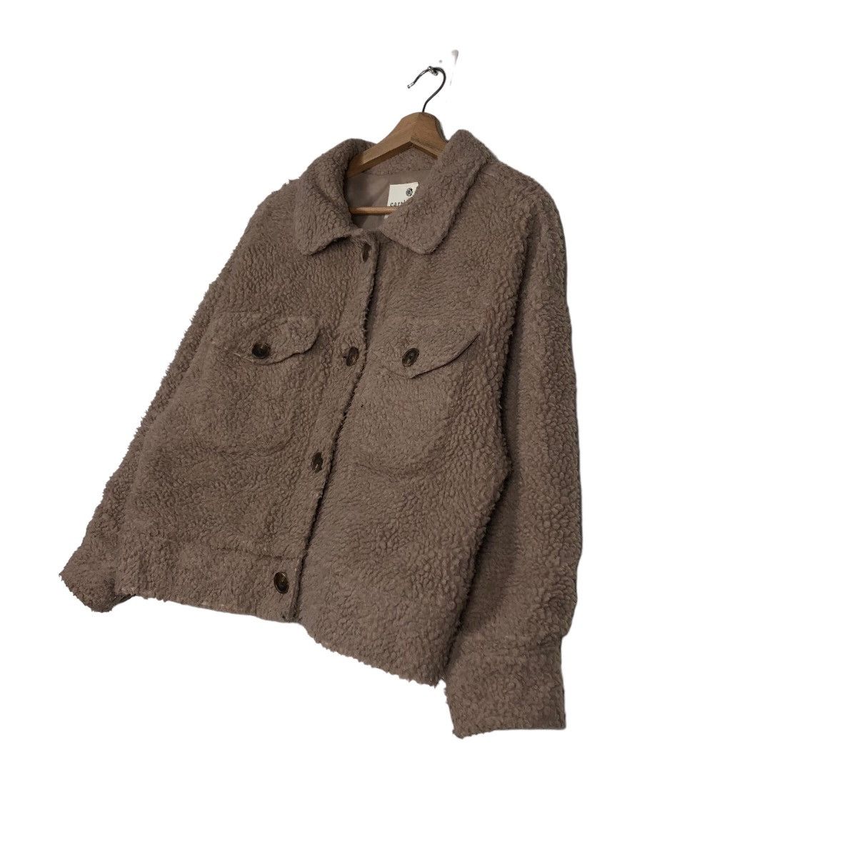Issey Miyake 🔥Cropped Fleece Jacket Double Pocket Earth Music & Ecology Size US M / EU 48-50 / 2 - 2 Thumbnail