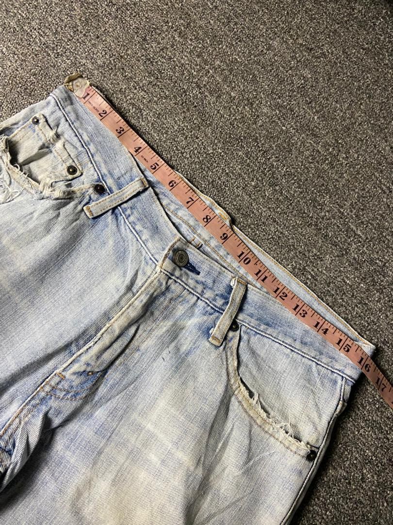 Levi's Levis Strauss Co. Distressed Denim Jeans (157) Size US 32 / EU 48 - 6 Thumbnail