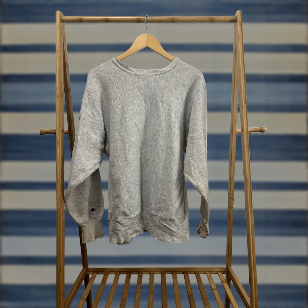 Champion VINTAGE Champion Sweatshirt L Gray Reverse Weave Price Waterhouse Tax Mens Size US XL / EU 56 / 4 - 1 Thumbnail