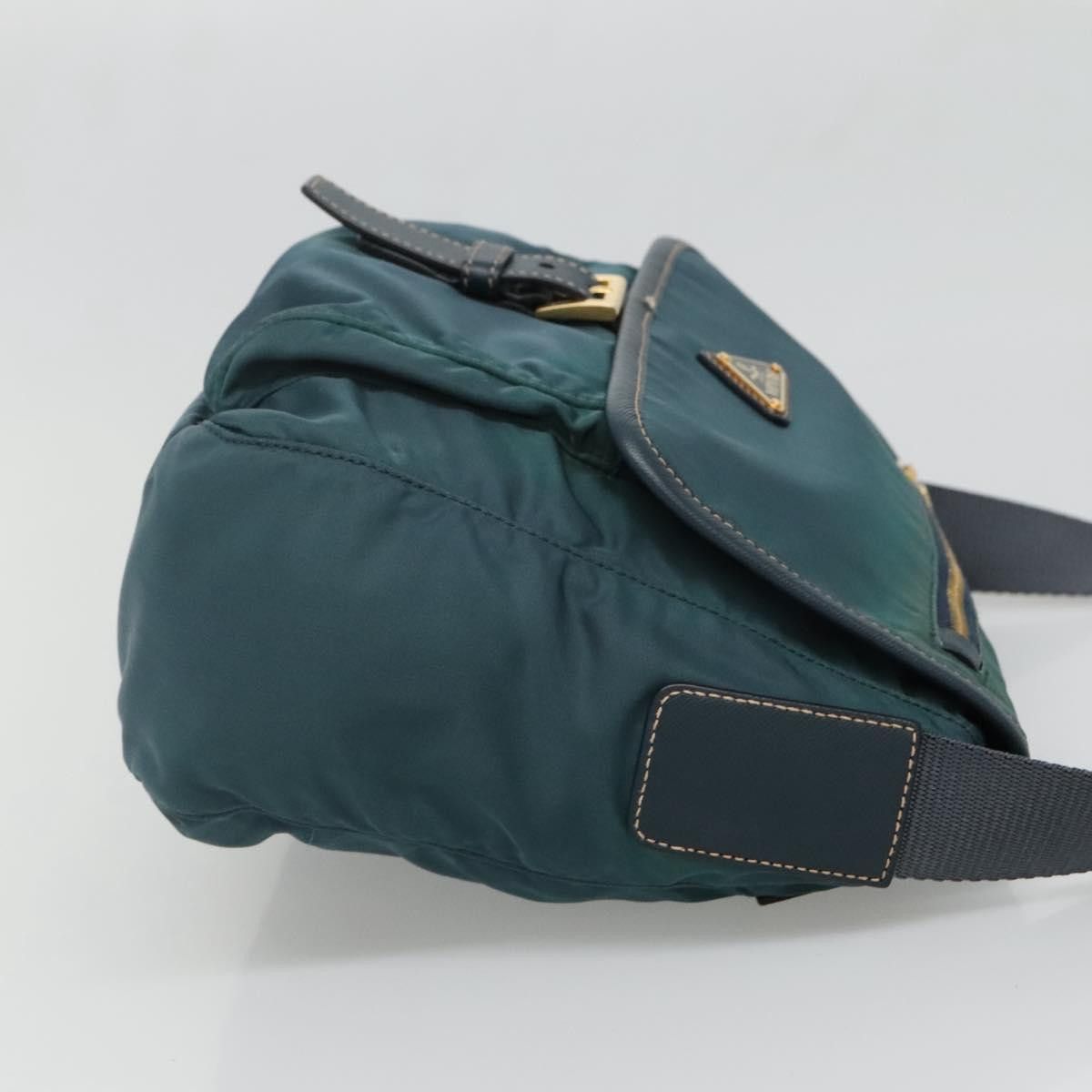 Prada PRADA Shoulder Bag Nylon Green Gold Size ONE SIZE - 4 Thumbnail