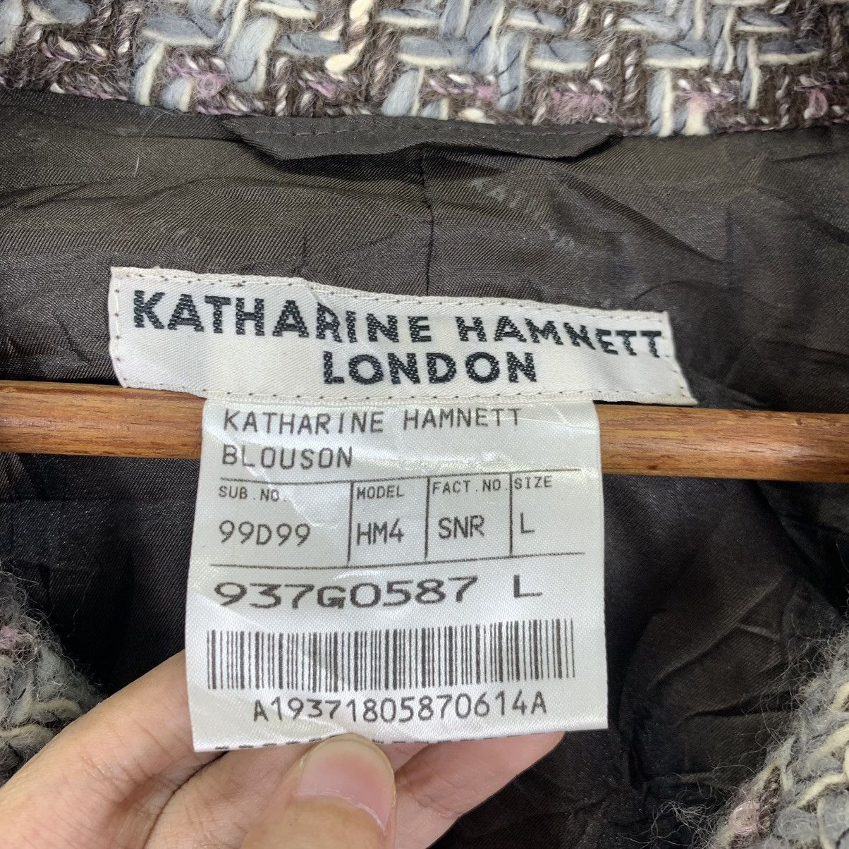 Japanese Brand × Katharine Hamnett London × Vintage Vintage Katharine Hamnett London Double Breasted Heavy Coat Size US L / EU 52-54 / 3 - 5 Thumbnail