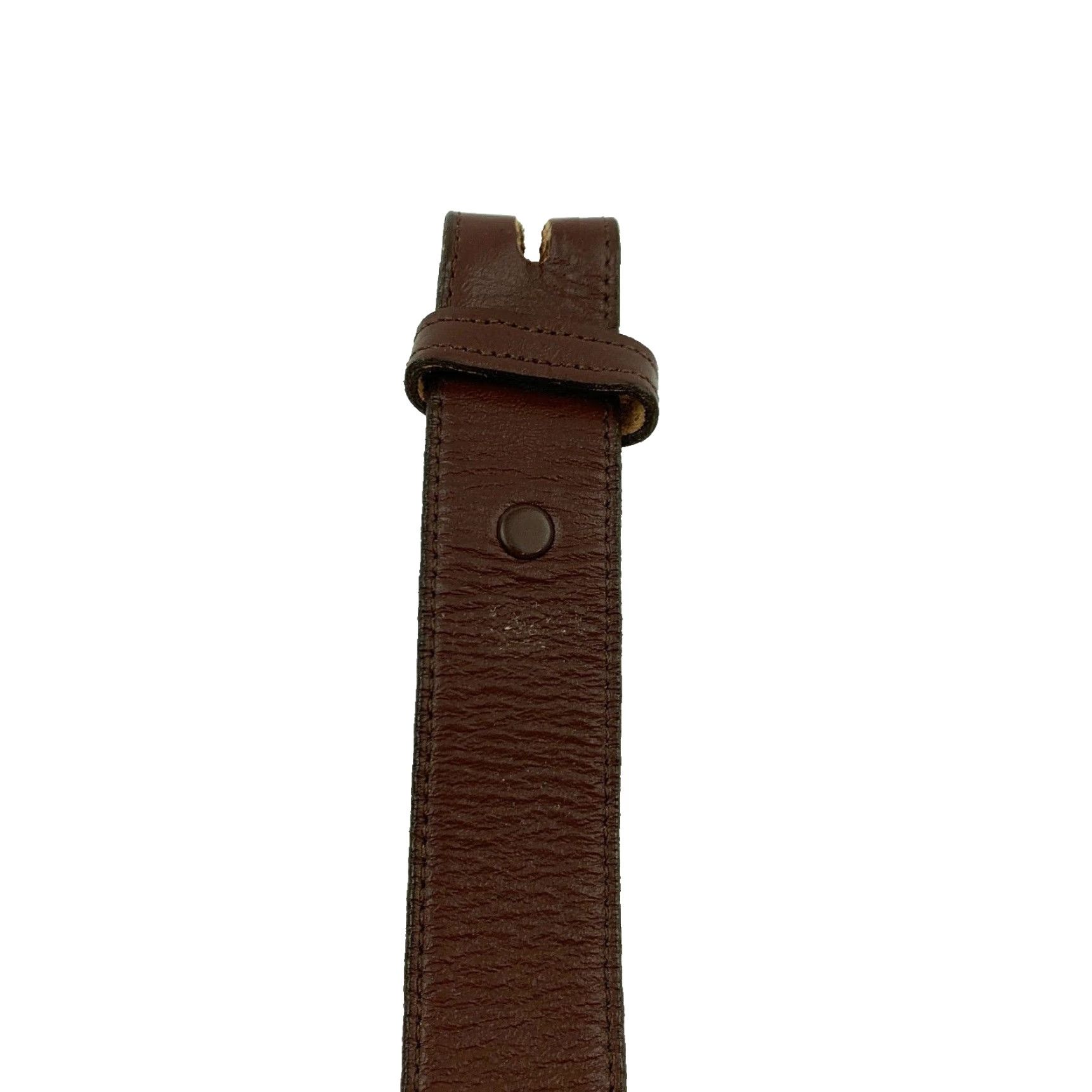 Vintage VINTAGE Nocona Leather Belt Brown 46.5" 1.25" D 392 Mens Belt Size 42 Size ONE SIZE - 5 Thumbnail