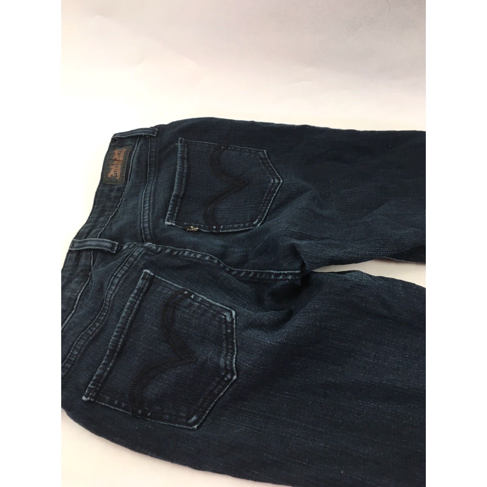 Levi's Levi's Pants Women's Size 5M 27x32 Dark Mid Rise Denim Strauss Legging Jeans Size 24" / US 00 / IT 34 - 3 Thumbnail