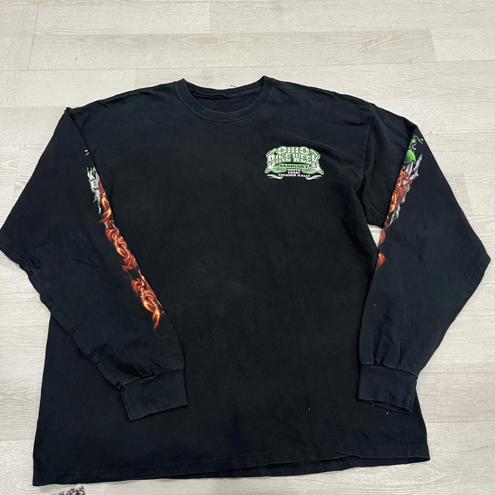 Other Vintage 2009 Ohio Bike Week Long Sleeve - Men’s Large Size US L / EU 52-54 / 3 - 6 Thumbnail