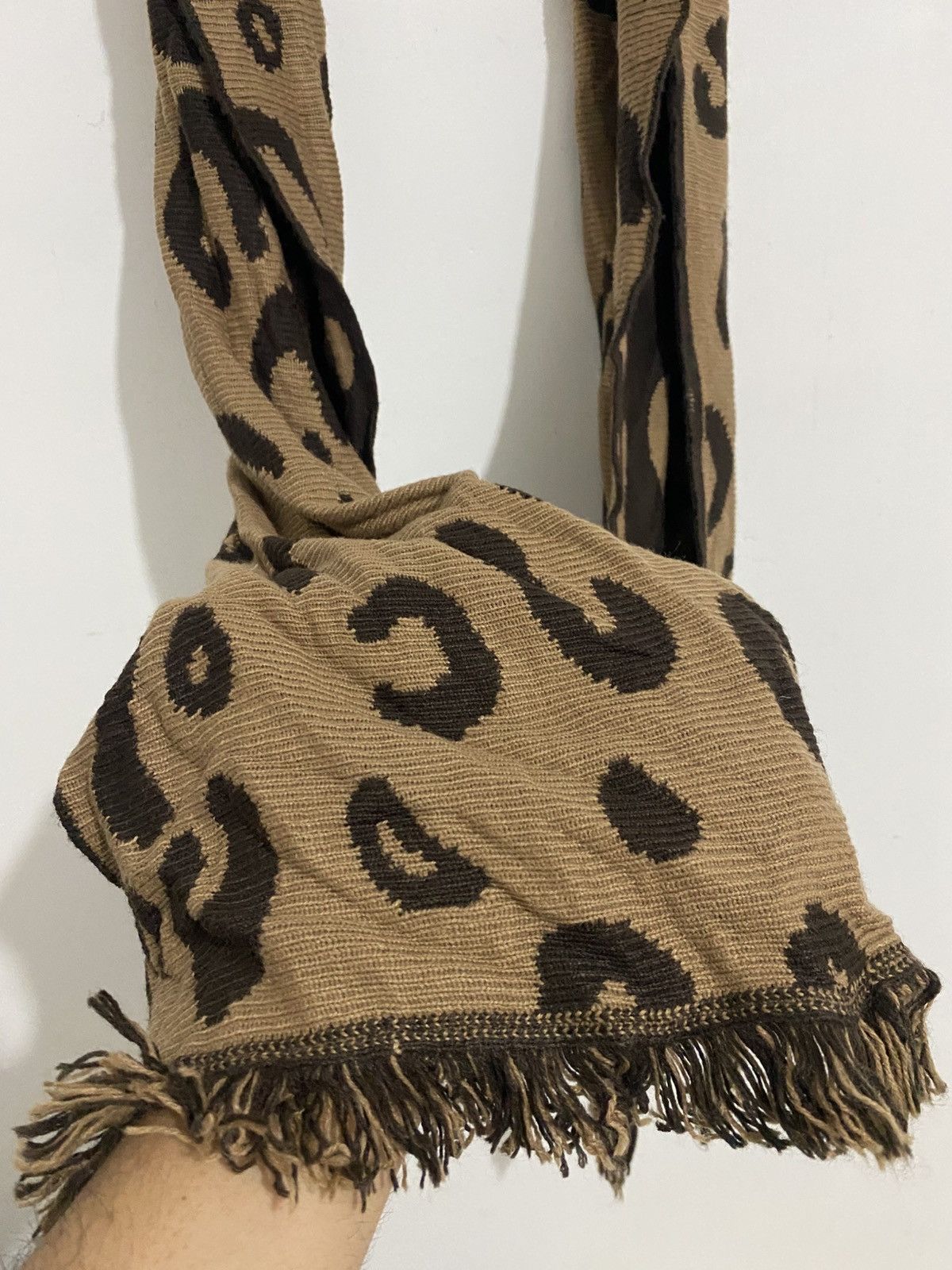 Japanese Brand Japanese Camo Scarf Rockstar Styled Ifsix Vkei Size ONE SIZE - 5 Thumbnail