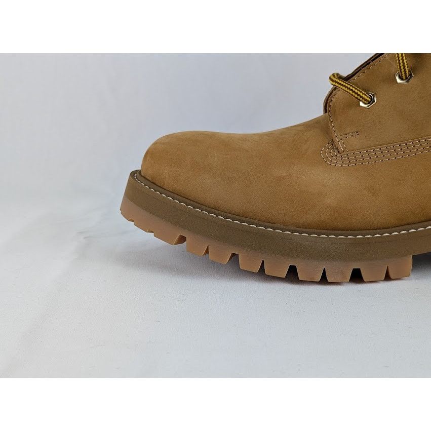 Vetements o1rshd1 Suede Logo Cuff Trucker Boots in Beige Size US 12 / EU 45 - 2 Thumbnail