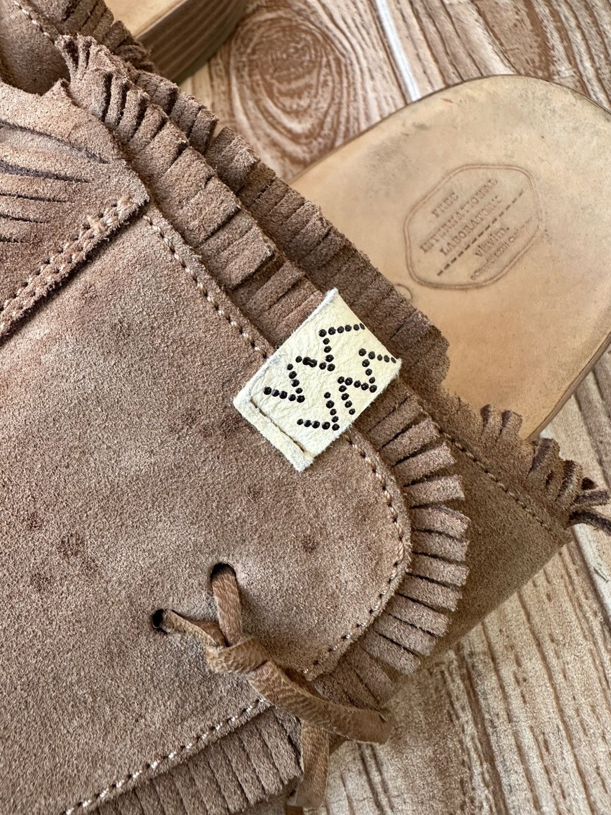 Visvim Visvim Christo Shaman Slides Brown XL Size US 12 / EU 45 - 6 Thumbnail