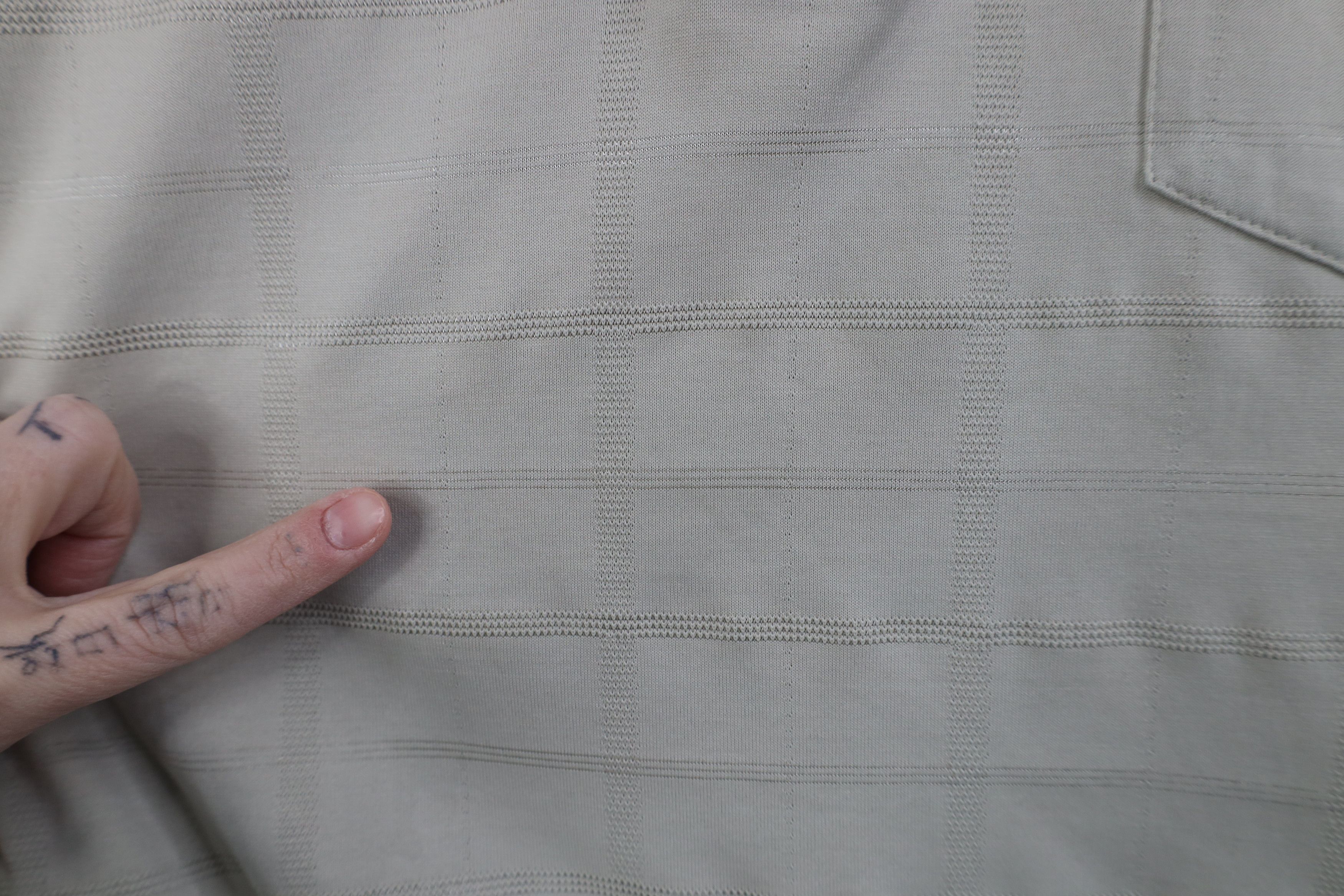 Vintage Vintage 90s Streetwear Knit Pullover Polo Shirt Beige Size US M / EU 48-50 / 2 - 8 Thumbnail
