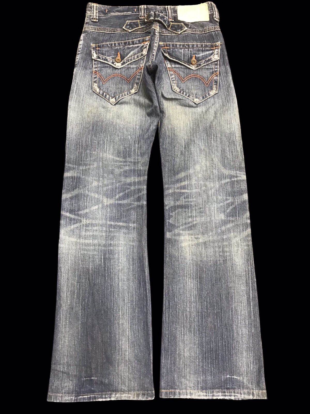 Edwin × Seditionaries 💥FLARE💥EDWIN XVS STURDY DESIGN STONE WASH DENIM F228 Size US 30 / EU 46 - 2 Thumbnail