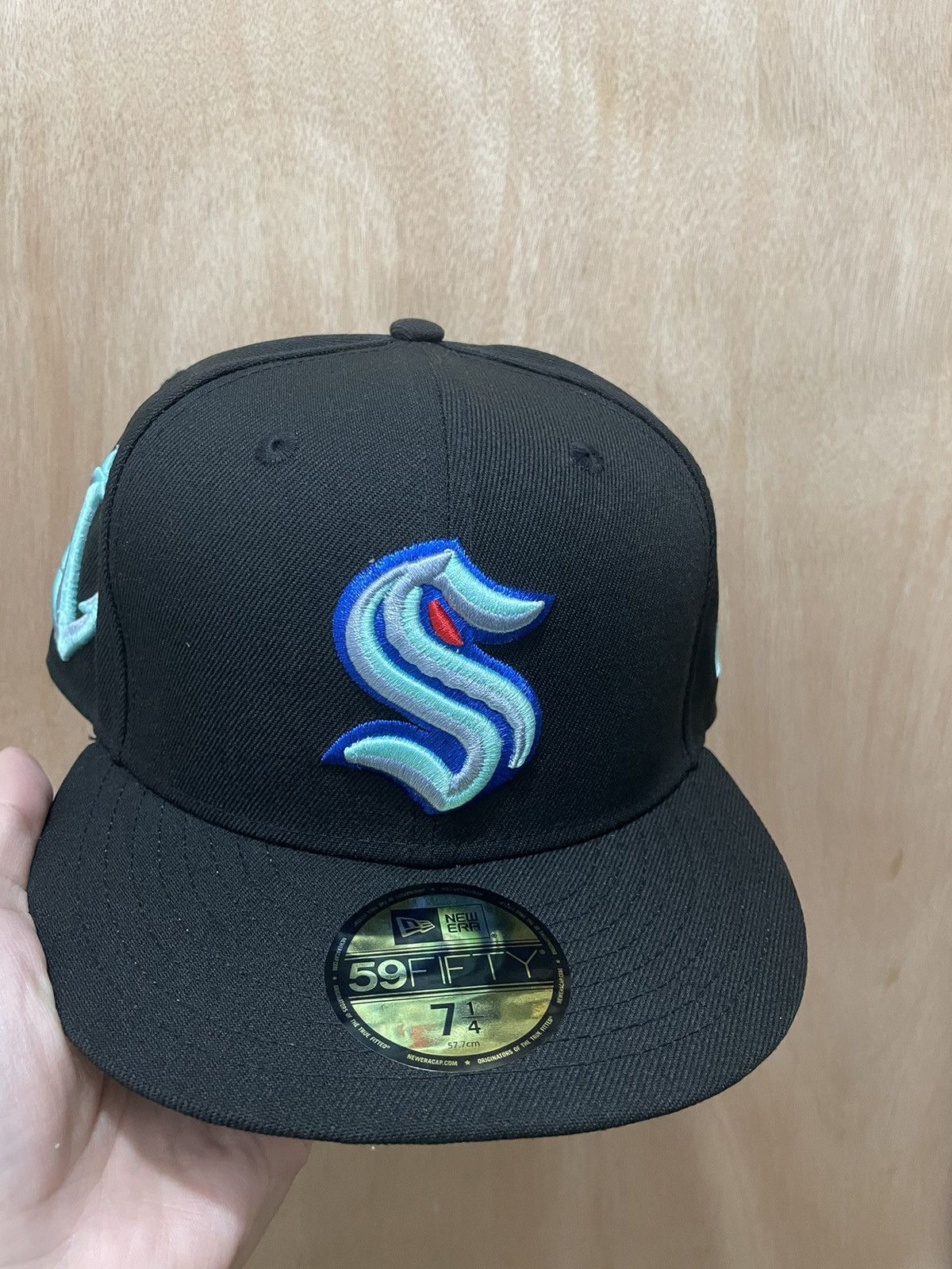 New Era Topperz Seattle kraken hook patch size 7 1/4 new era Size ONE SIZE - 1 Thumbnail