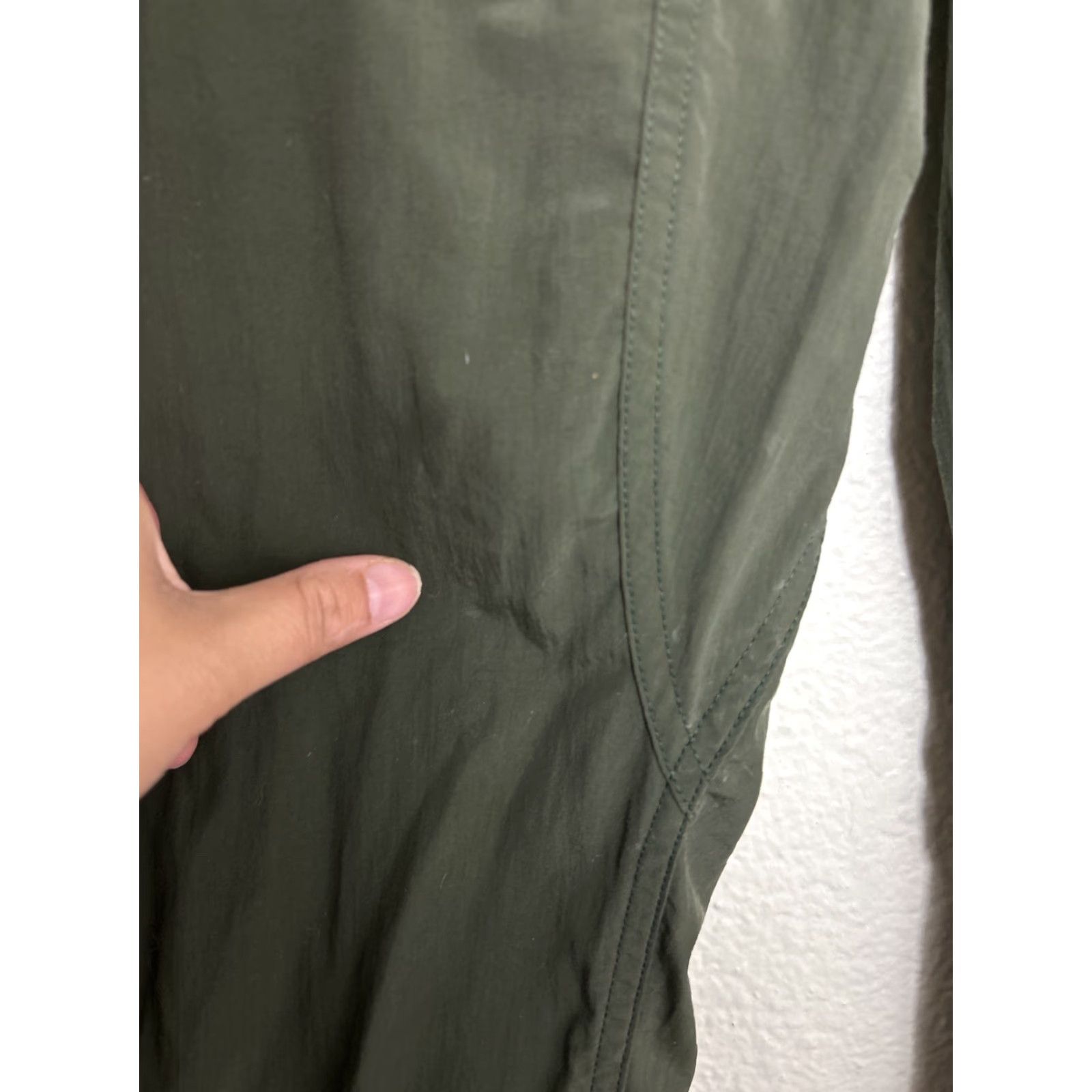 La Gear Lava Gear Hiking Pants Belted 30x32 Green Adult Medium Nylon Unisex Mens Womens Size US 31 - 6 Thumbnail