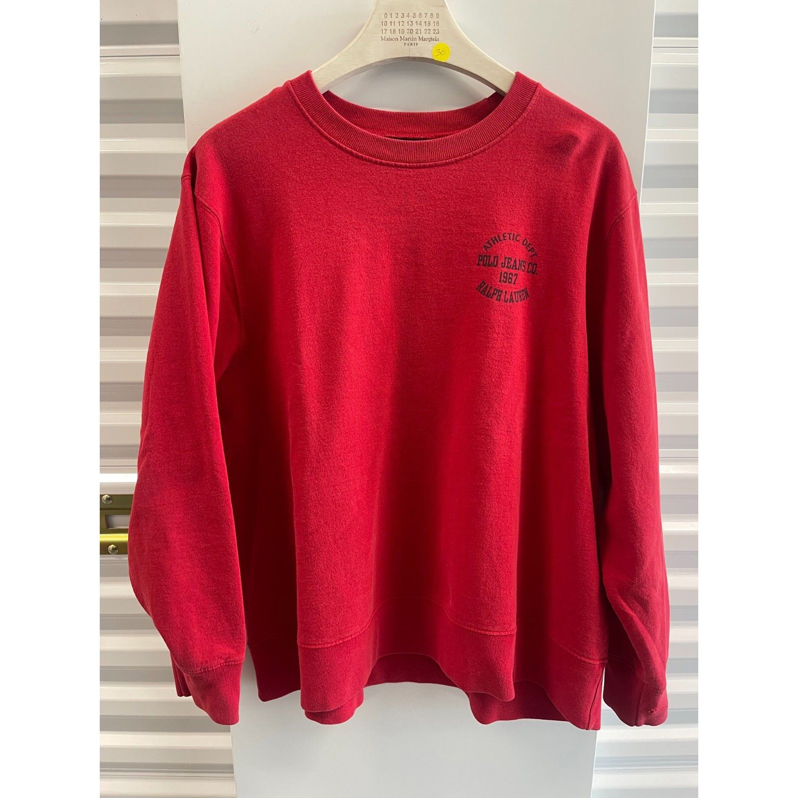 Ralph Lauren VTG 90S VTG RALPH LAUREN POLO JEANS CANVAS CREWNECK SWEATER Size US XL / EU 56 / 4 - 1 Thumbnail