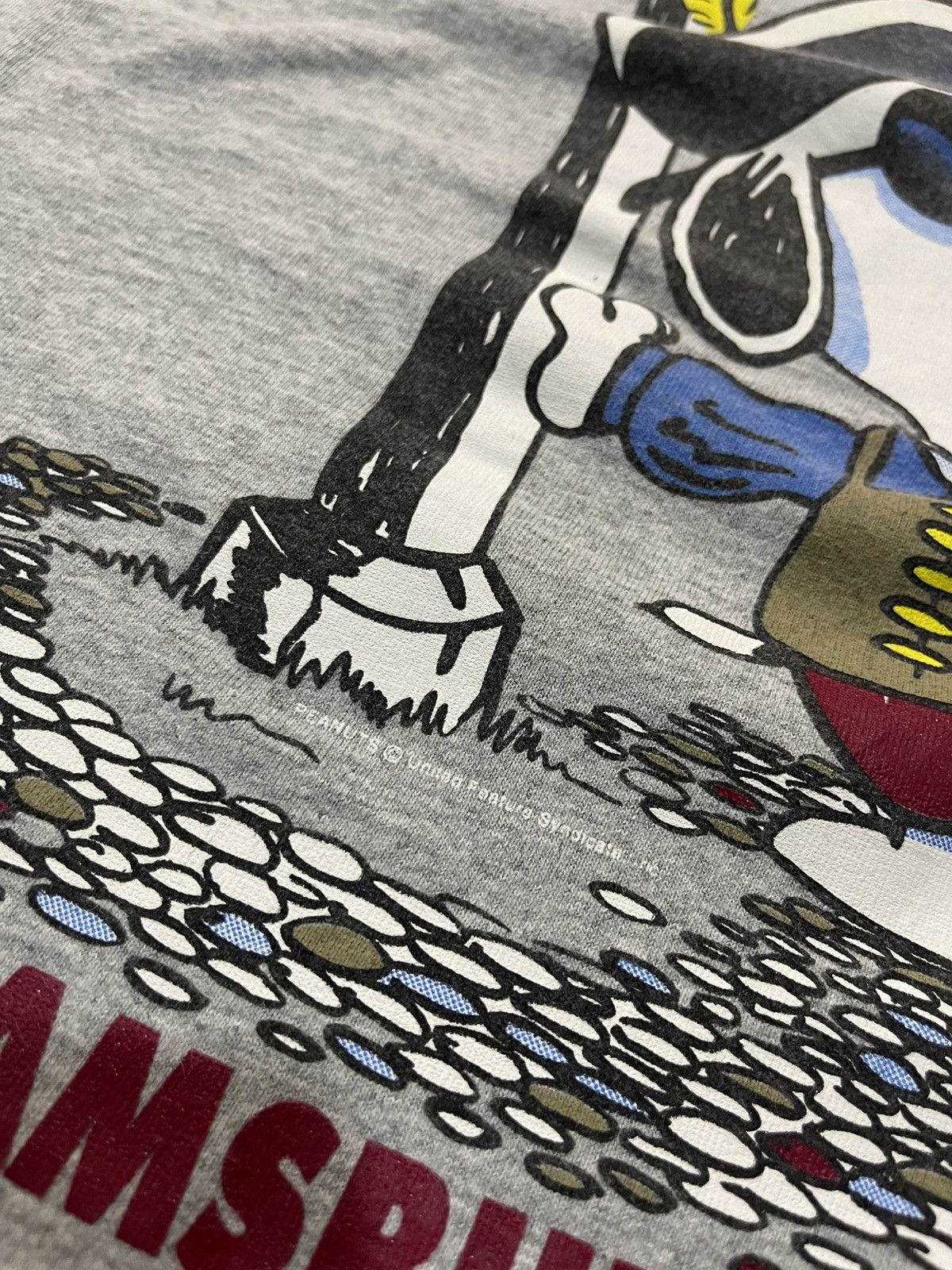 Peanuts RARE VINTAGE Snoopy Colonial Williamsburg VA Graphic Tee 90s Size US XXL / EU 58 / 5 - 5 Thumbnail