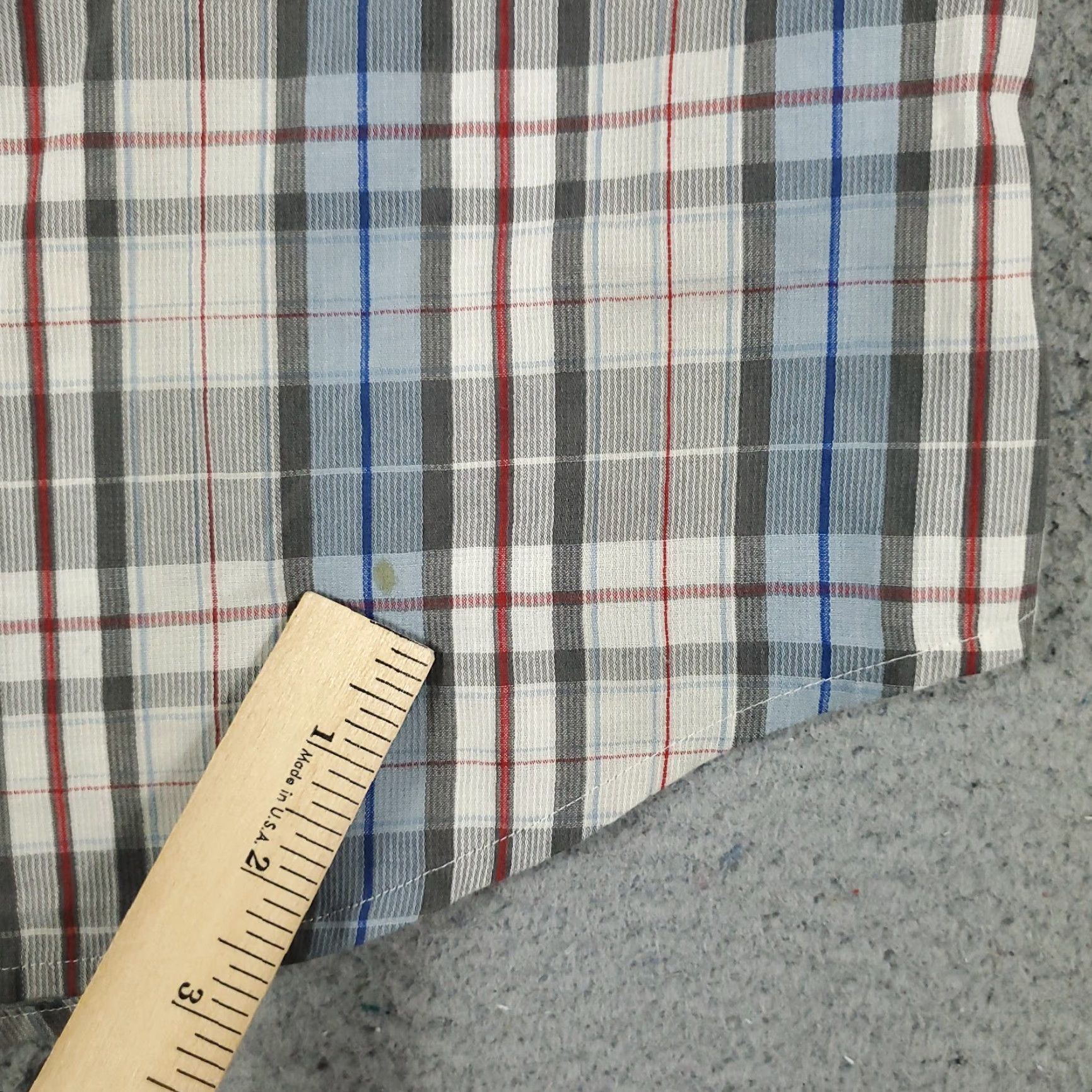 Original Penguin Original Penguin Shirt Mens Small Blue Plaid Button-Up Long Sleeve Casual Size US S / EU 44-46 / 1 - 6 Thumbnail