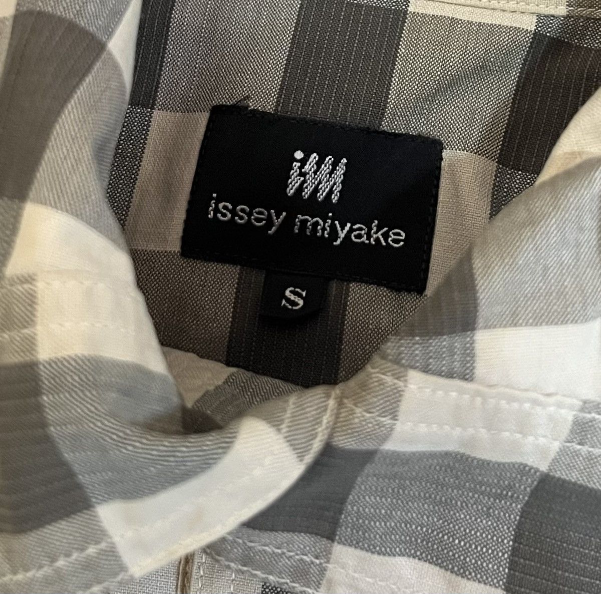 Issey Miyake Vintage issey miyake gingham oversized turtleneck shirt Size US L / EU 52-54 / 3 - 3 Thumbnail