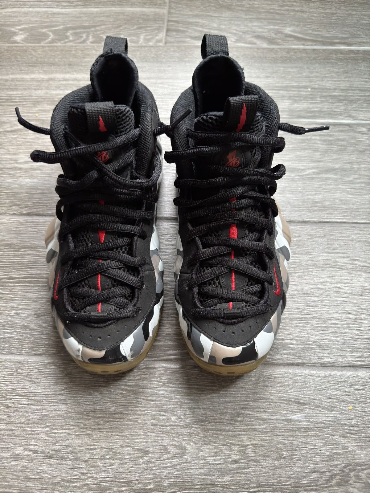 Nike Size 7.5 - Nike Air Foamposite One PRM Fighter Jet Size US 7.5 / EU 40-41 - 4 Thumbnail