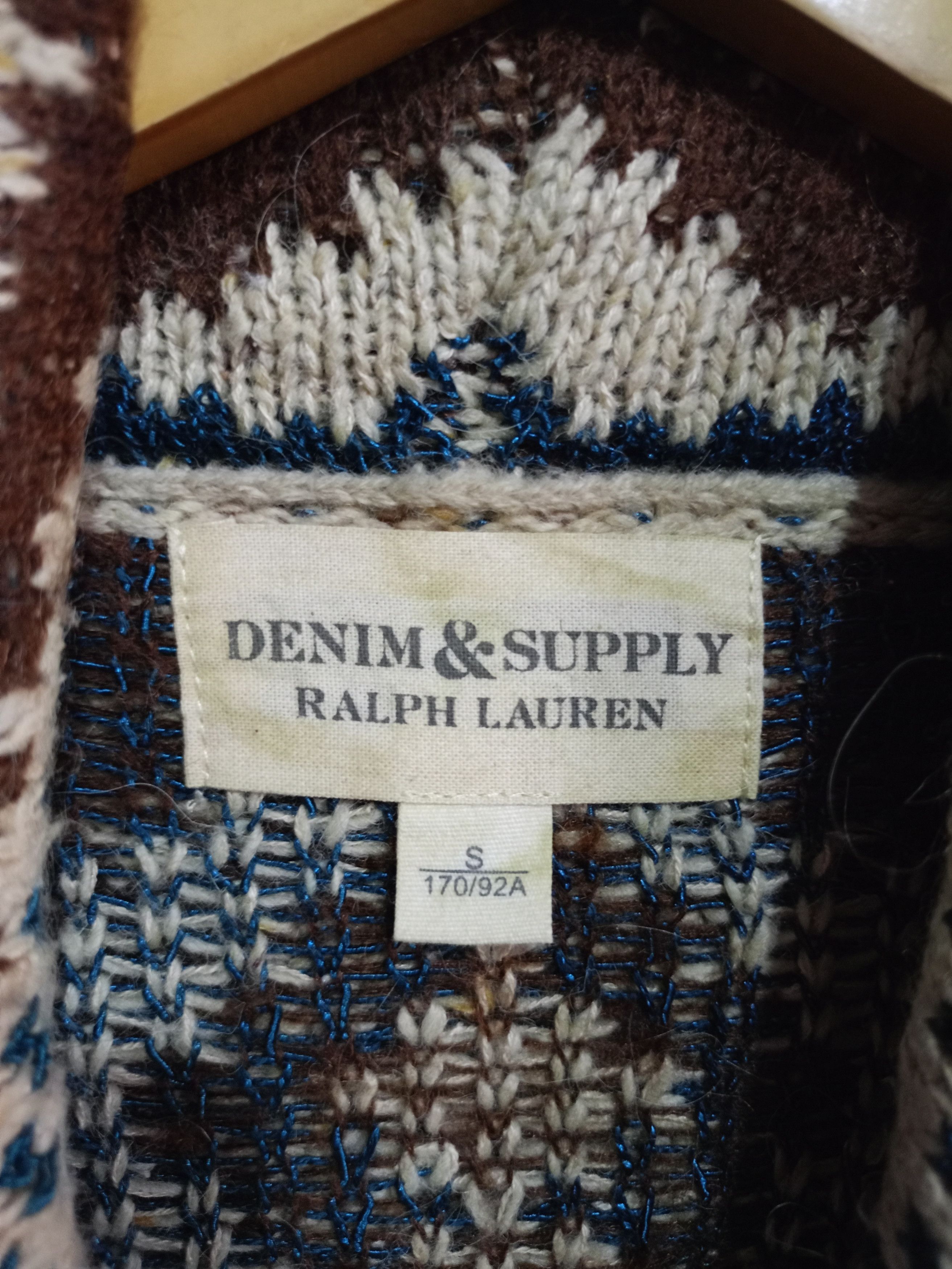 Vintage Denim Suplay Ralph Lauren Navajo Knitwear Size US S / EU 44-46 / 1 - 10 Thumbnail