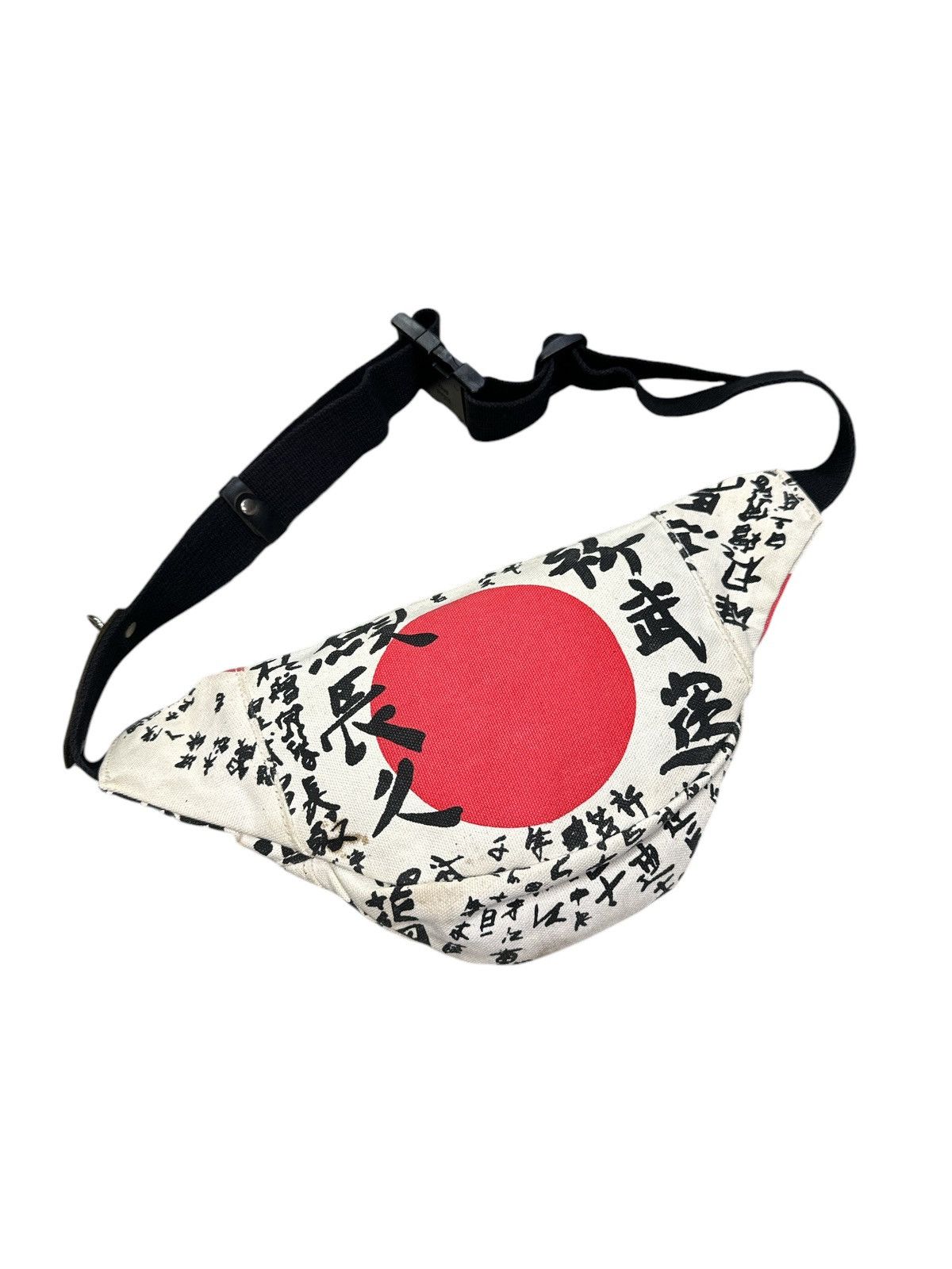 Japanese Brand NEON LEATHER KANJI MOTIVE FULLPRINT POUCH WAIST BAG Size ONE SIZE - 2 Thumbnail