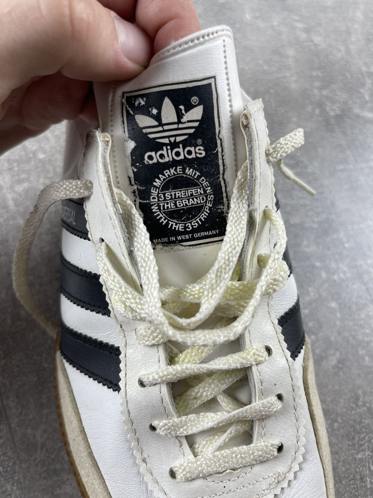Adidas Vintage Adidas Universal West Germany Trainers OG 80s Size US 7 / EU 40 - 10 Thumbnail