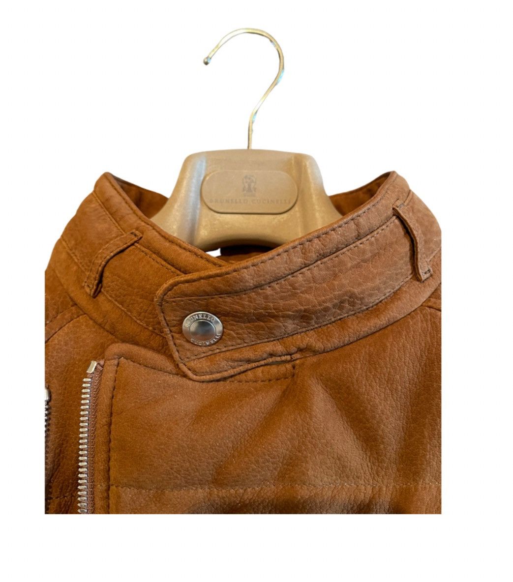 Brunello Cucinelli Suede vest with goose down padding Size US M / EU 48-50 / 2 - 3 Thumbnail