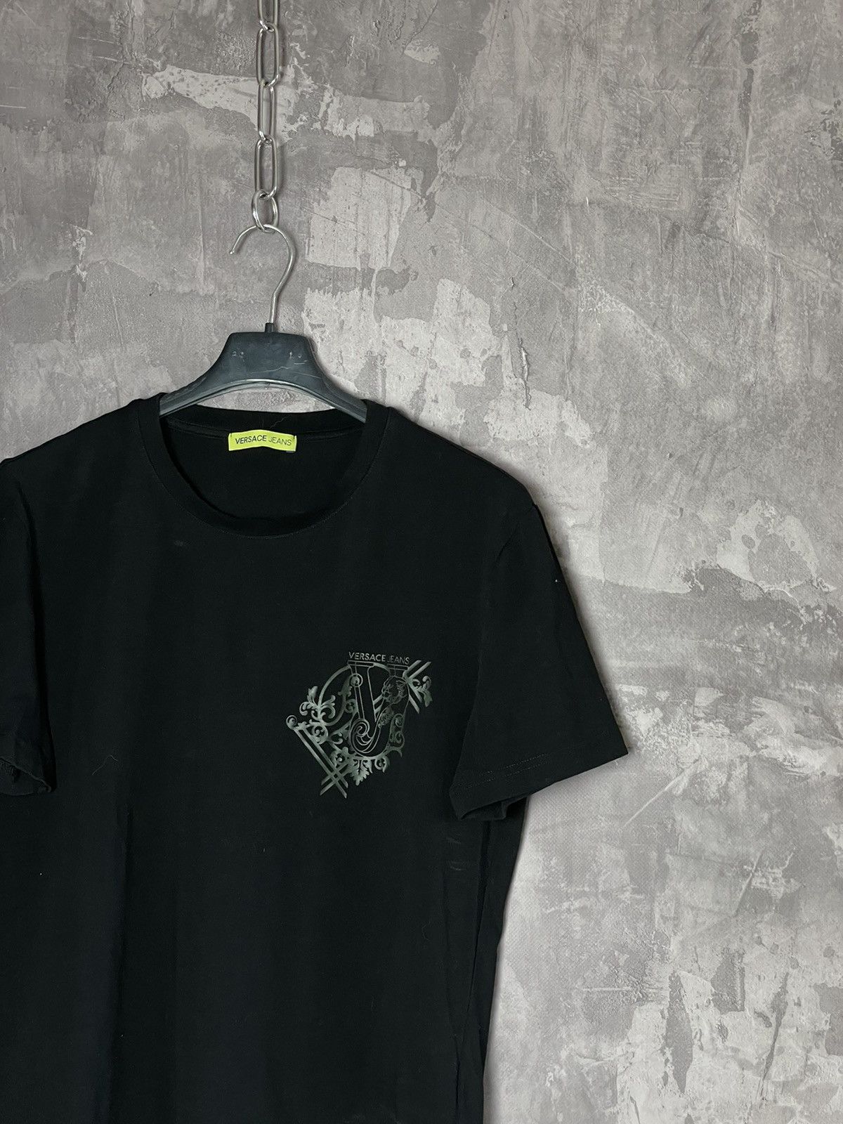 Versace × Versace Jeans Couture × Vintage Mens Versace Longsleeve luxury y2k tshrit tee Medusa Size US M / EU 48-50 / 2 - 3 Thumbnail