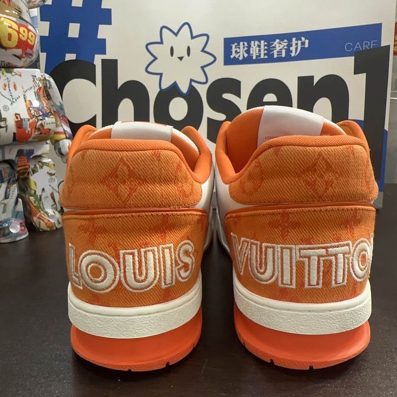 Louis Vuitton Louis Vuitton Low-Top Trainer with Velcro -2508 Size US 8 / EU 41 - 1 Thumbnail