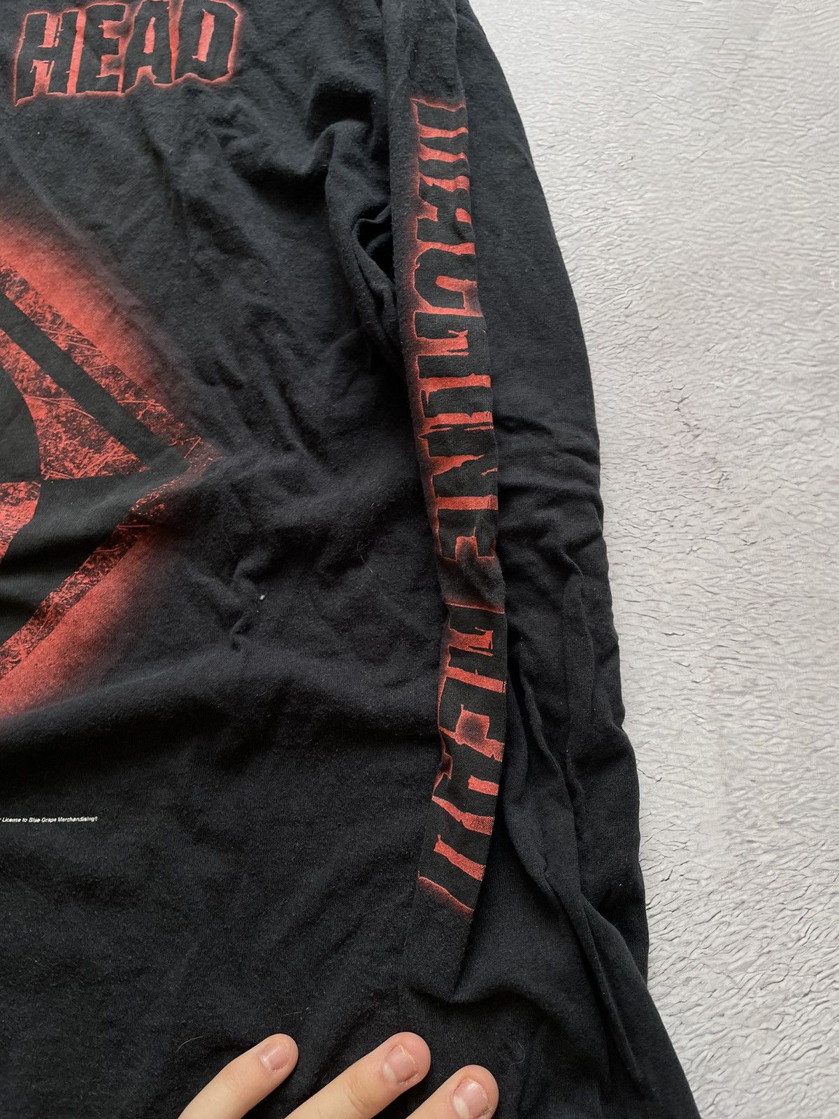 Band Tees Vintage Long Sleeve Machine Head 2000’s The Burning Read Size US XL / EU 56 / 4 - 5 Thumbnail